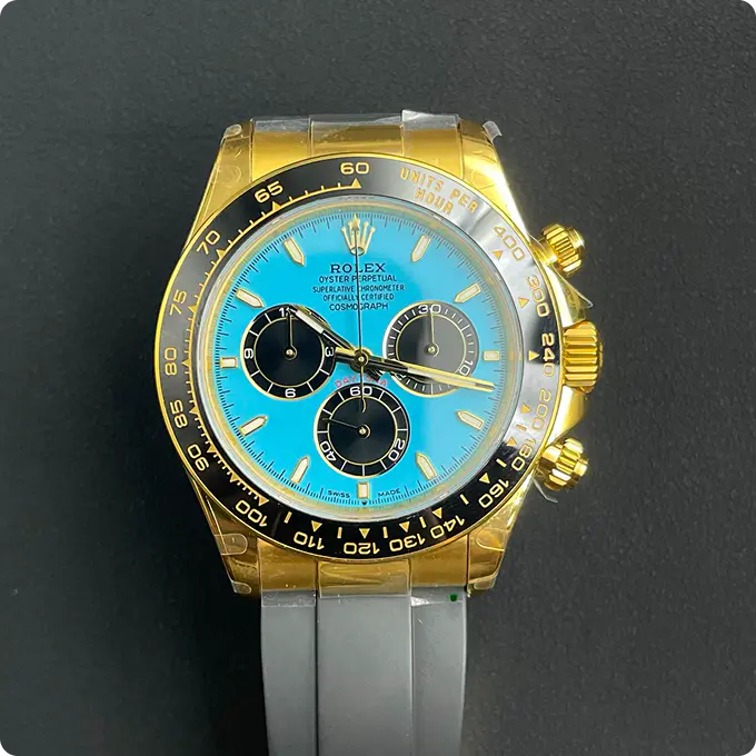 40 16523 ZENITH 18k yellow gold and steel Stainless steel & Gold Black Dial INVERTED 6 PreOwned