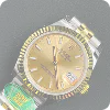 116233 Datejust 18K/SS with Champagne Stick Dial on Jubilee